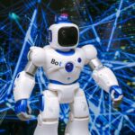 Robot intelligente in rete digitale, intelligenza artificiale per tool di sviluppo videogiochi